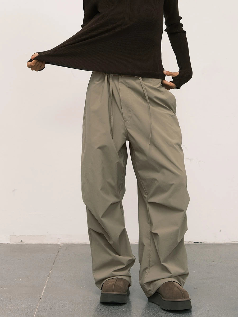 Skyler Fleece-Lined Parachute Pants
