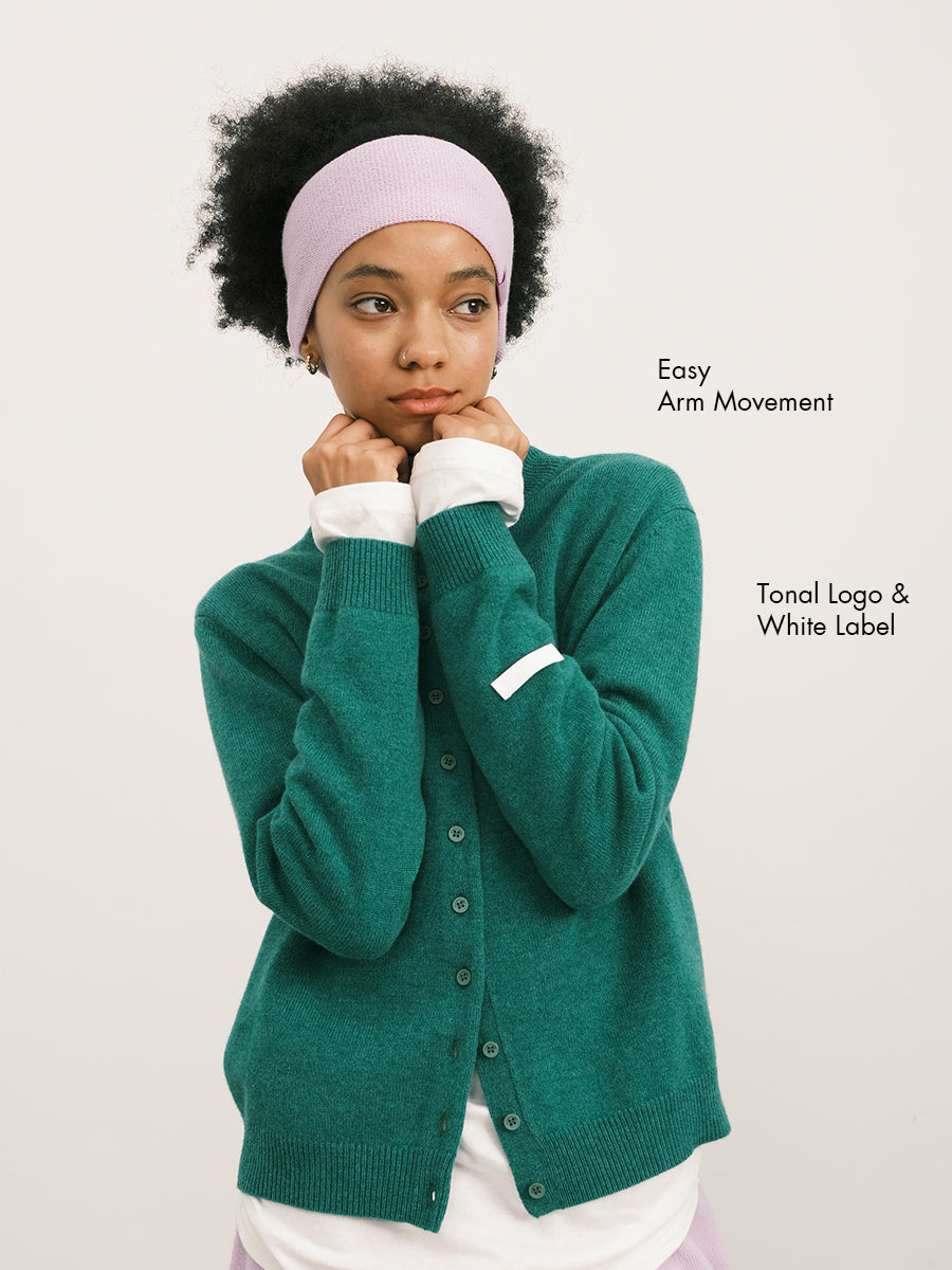 Wool Blend Turtleneck Cardigan – an action a day