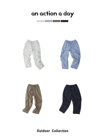 Amber Parachute Pants – an action a day