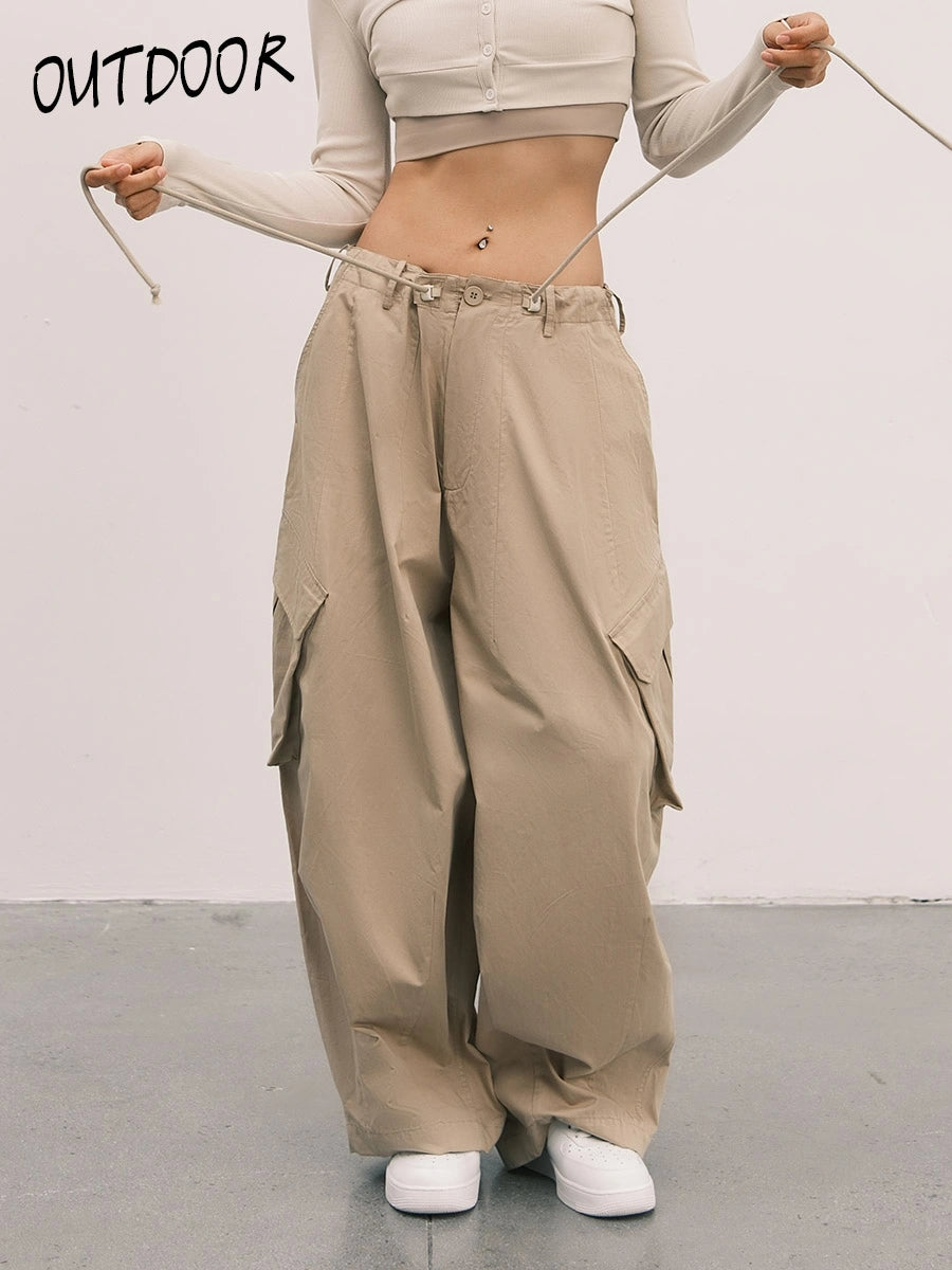 Baggy Balloon Streetwear Cargo Pants for Women – an action a day Baggy Balloon Streetwear Cargo Pants for Women – an action a day