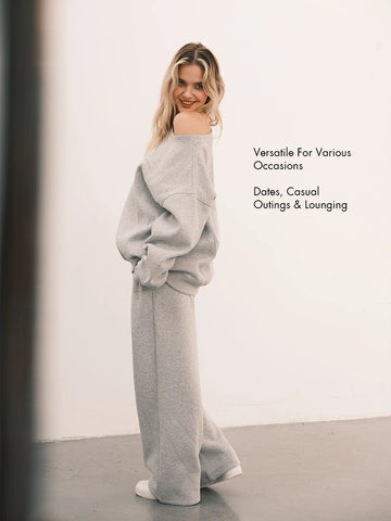 OFF SHOULDER SWEAT / BLACK – DICH HENDERSON