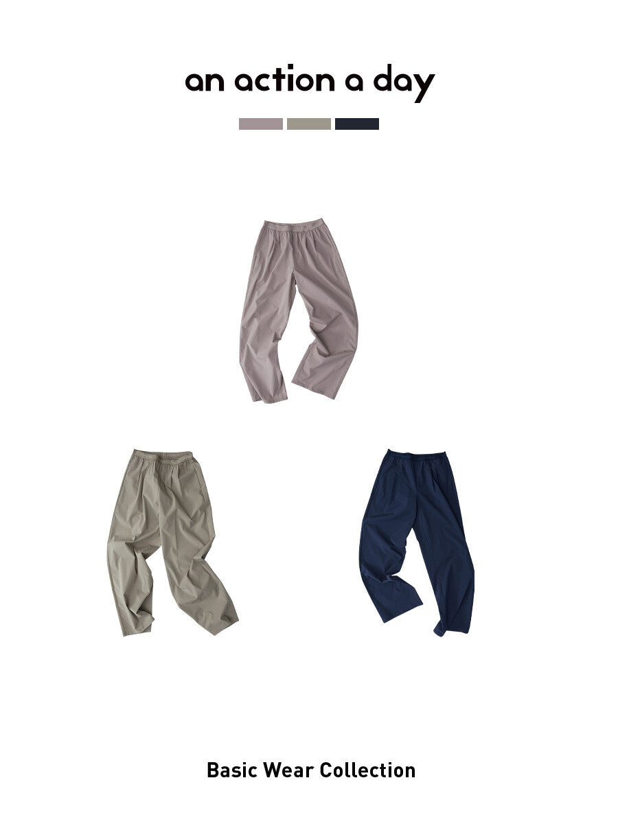Romee Wide-Leg Pants with Highlight Waistband – an action a day